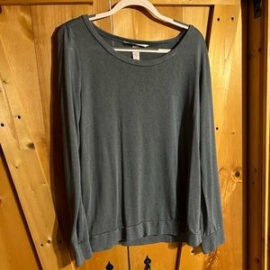 Victoria’s Secret long sleeve grey shirt.